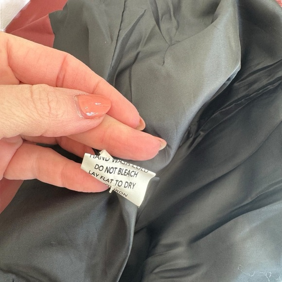 Princess Polly - Jocelyn Faux Leather Boyfriend Blazer Burgundy Sz M/L - Picture 8 of 8